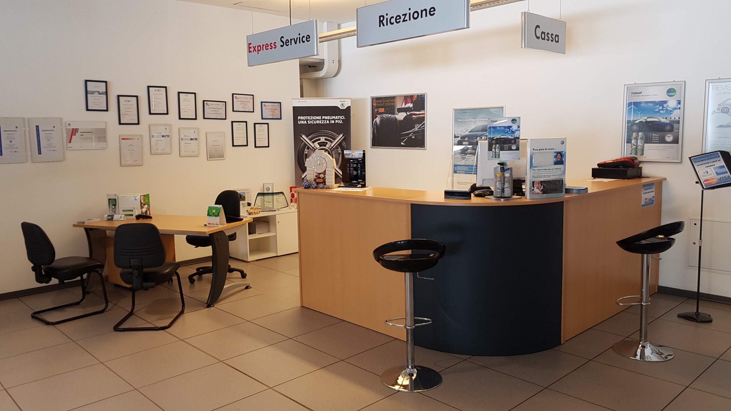 Ricezione - EUROMOTORI VANZETTA